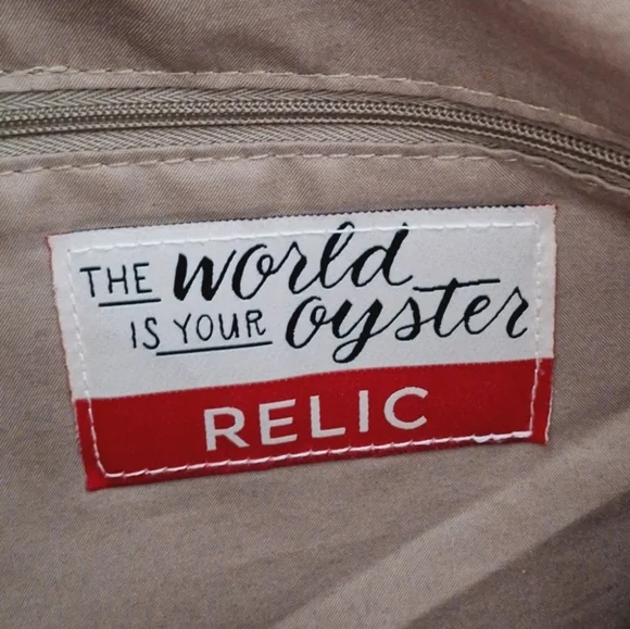 Relic Fiona multi-colored canvas hand/crossbody bag - Picture 7 of 9